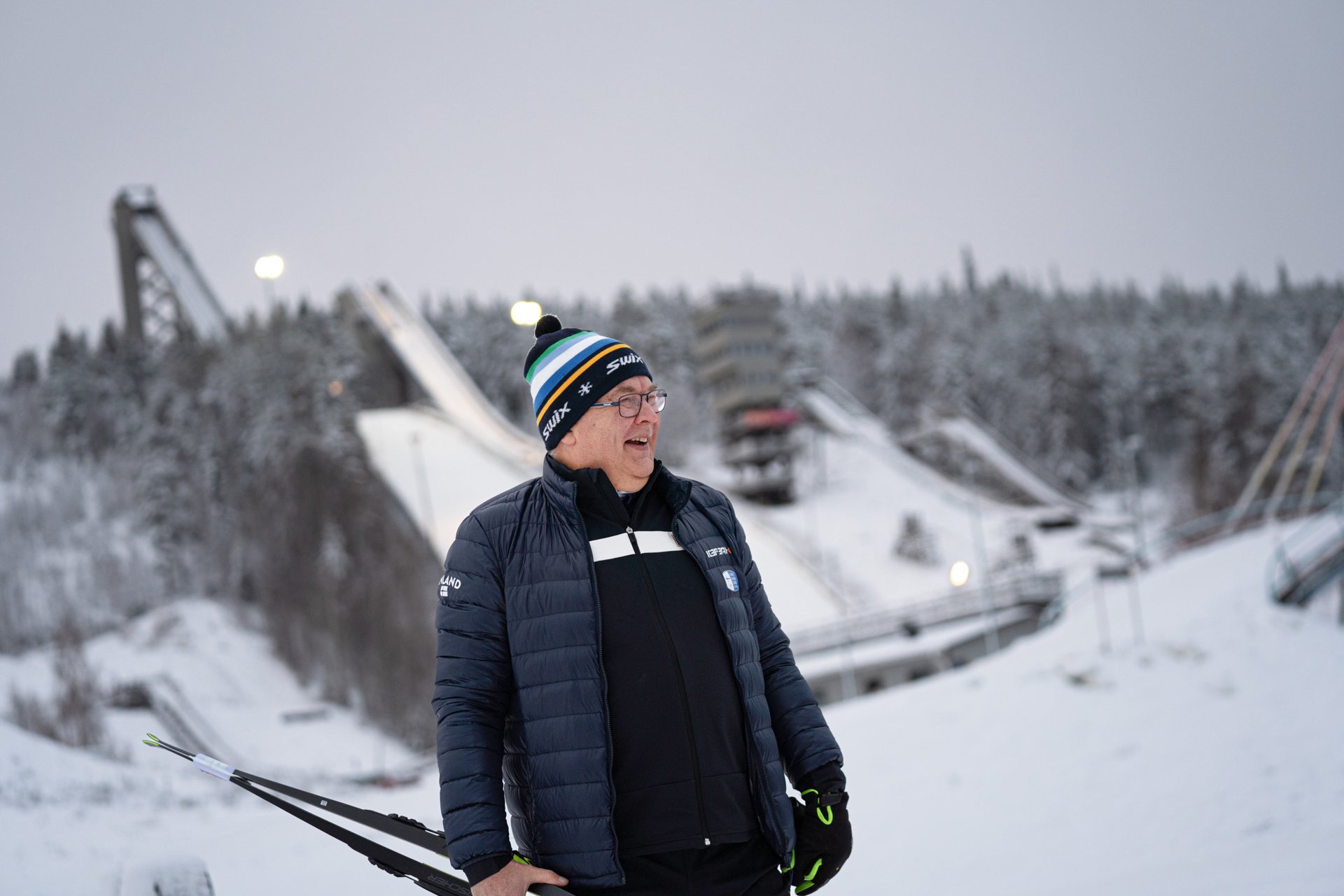 Reijo Jylhä Ounasvaaralla
